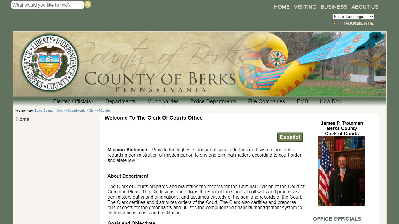 Welcome to the Clerk of Courts Office - co.berks.pa.us